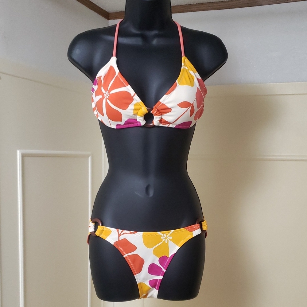 Aeropostale Floral Bikini Bottem